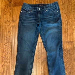 Seven7 Dark Denim Skinny Jean